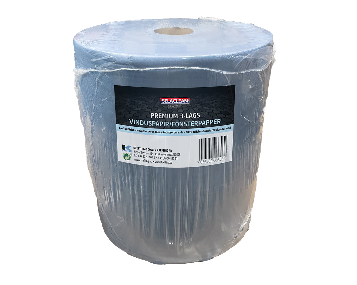 Selaclean Premium 3-lags vinduspapir