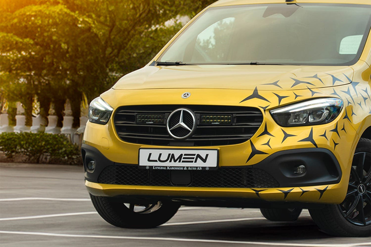 Lumen Mercedes Citan Grillkit (Lumen Helios SQ16)