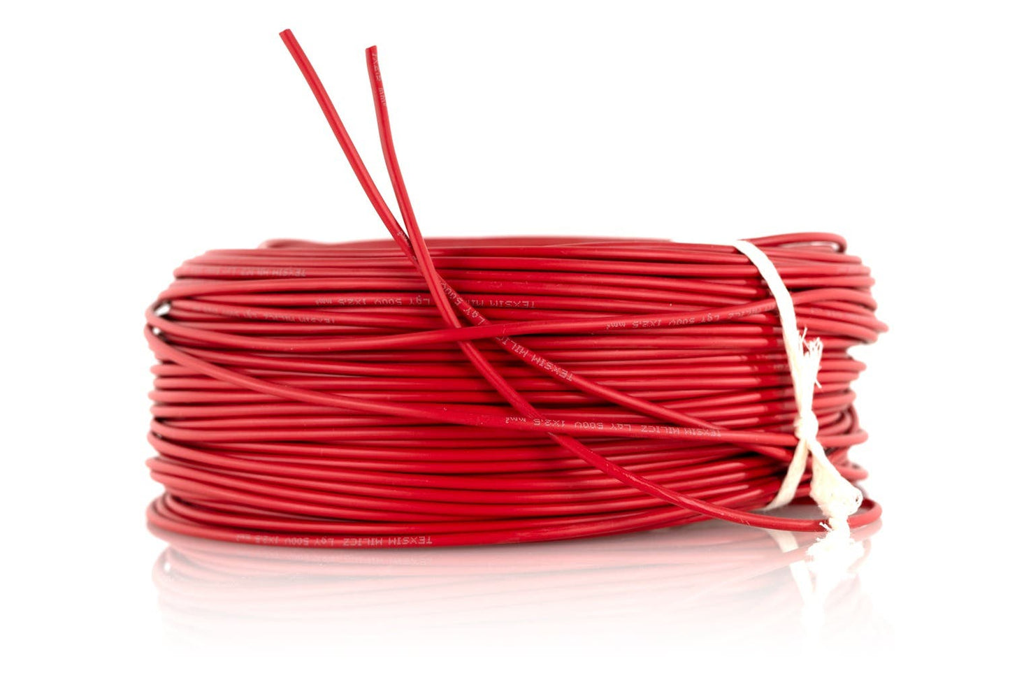 Lumen Kabel 1x2,5mm2 Rød (100m)