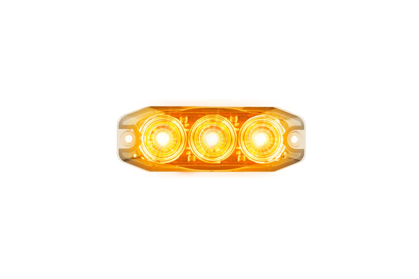 LED Autolamp M11 3 LED Front Indicator Lamp 12/24v (Clear Lens)