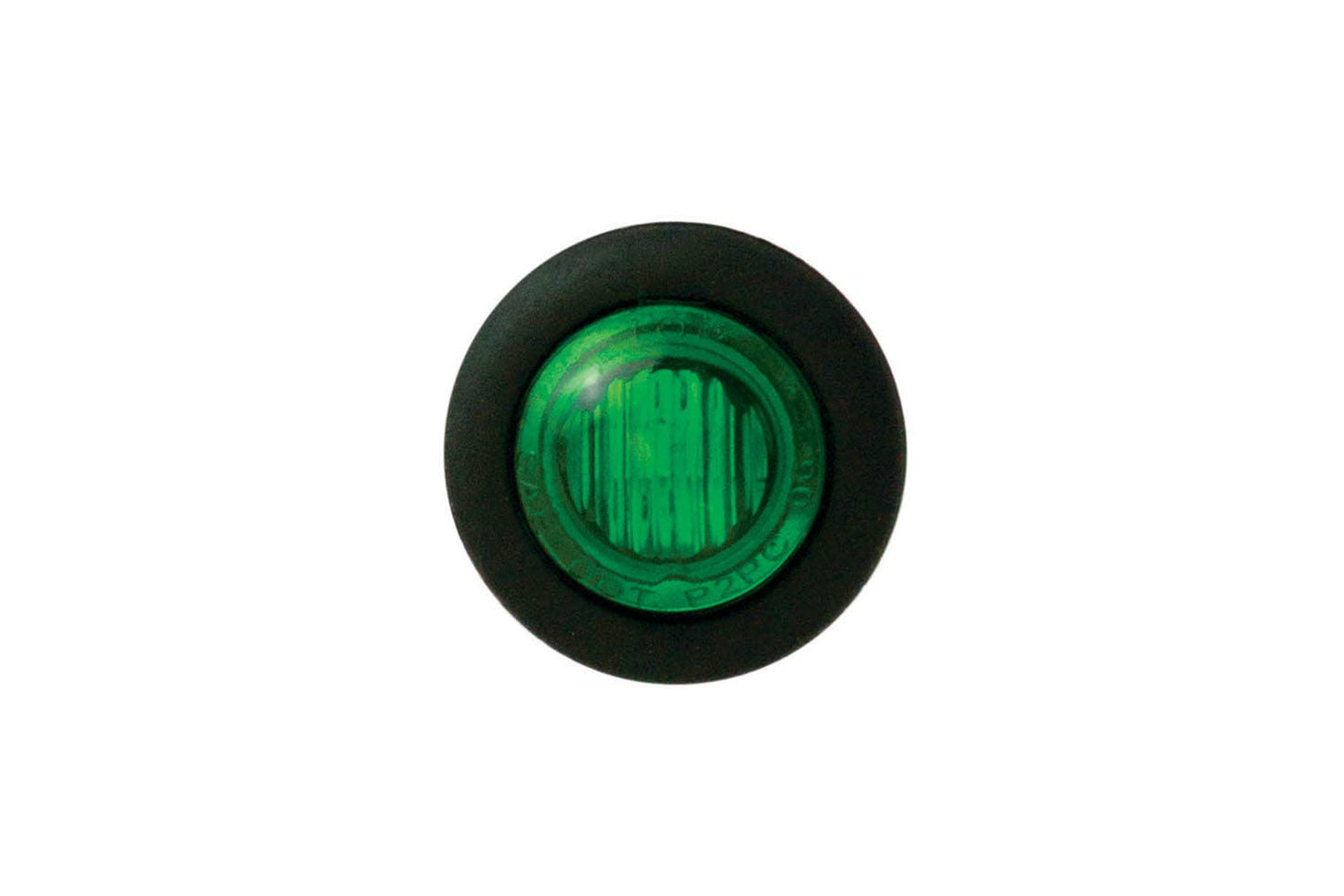 LED Autolamp Round green marker lamp