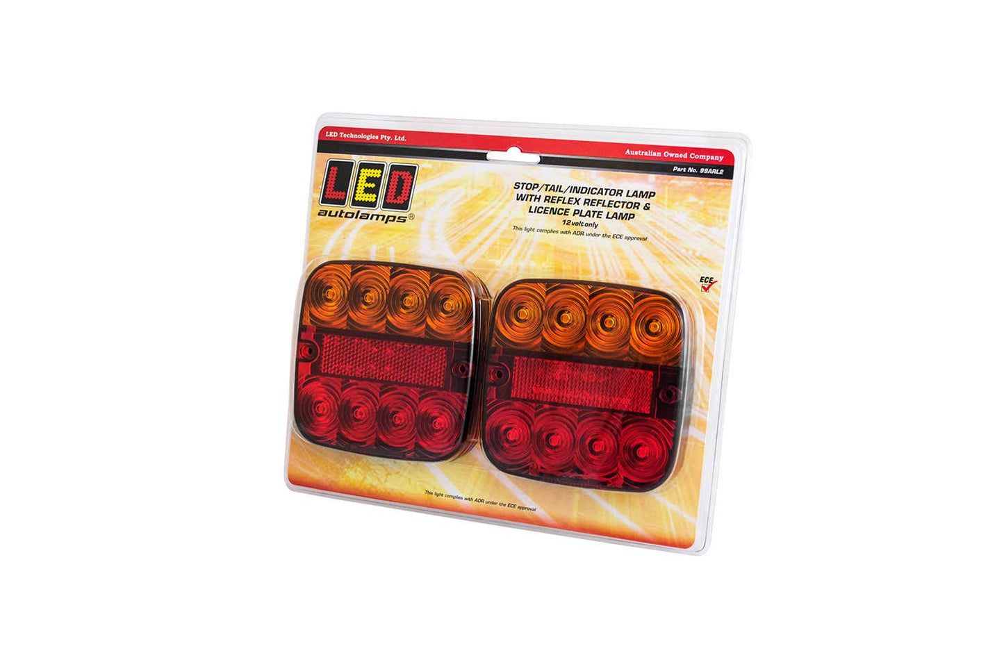 LED Autolamp Back lamp kit for ATV, trailers and more