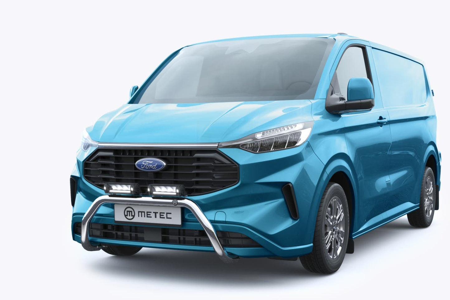 Metec Kufanger Ford Transit Custom 23-> krom (B)