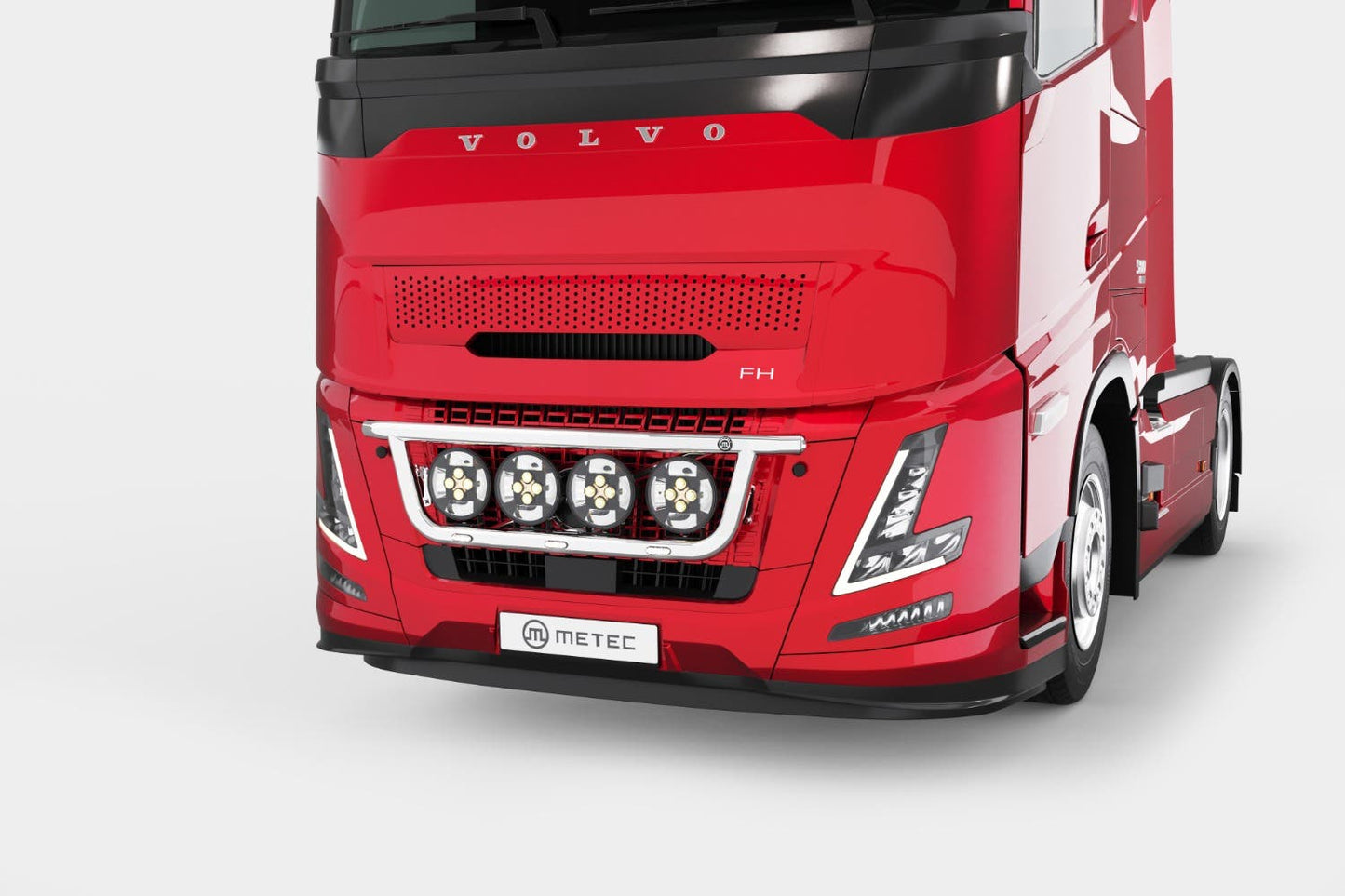 Metec Lampebøyle Volvo FH Aero Classic Aero 24 krom (B)