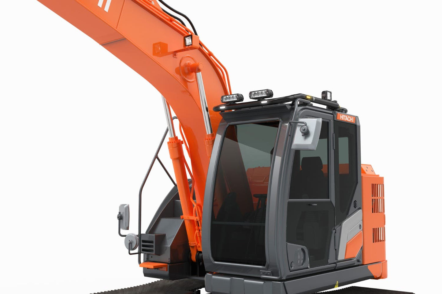 Metec Takbøyle Hitachi 135Us-7 All-round 21 sort (C)