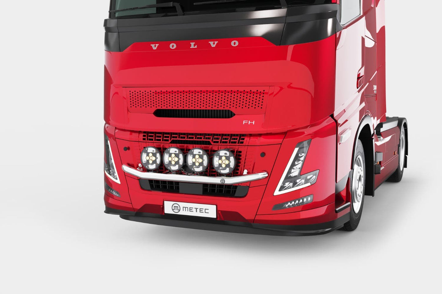Metec Lampebøyle Volvo FH Aero City Aero 24 krom (B)