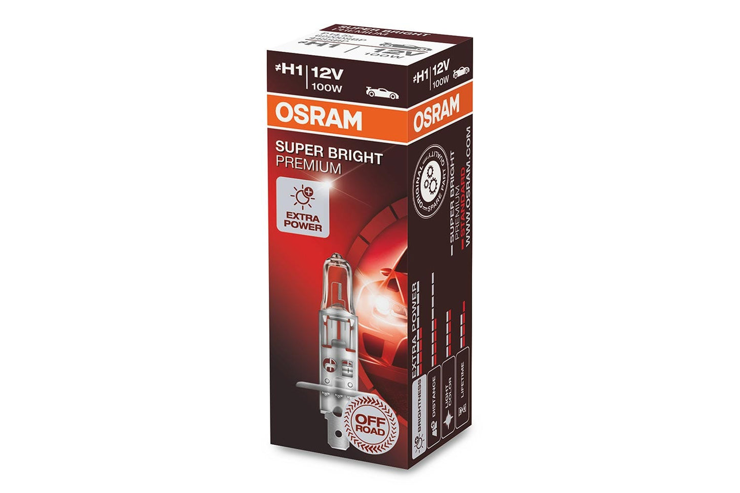 Osram Super Bright Premium H1 (100w) (stk)