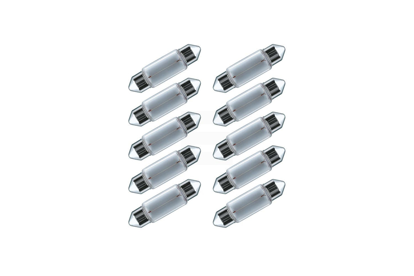 Osram Festoon 10W, SV8.5-8, 41 x 11 mm, 12 V (10pk)