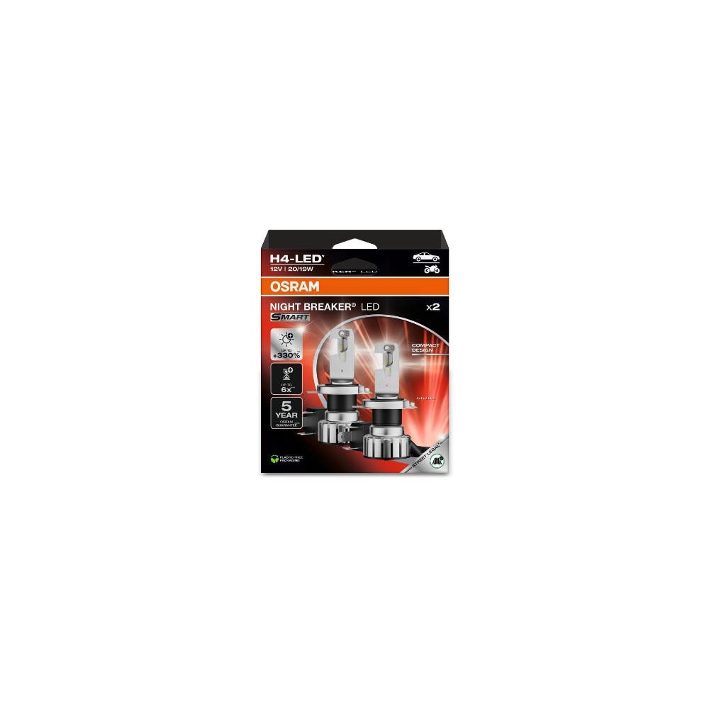 Osram Night Breaker H4 LED-kit (Godkjent*)