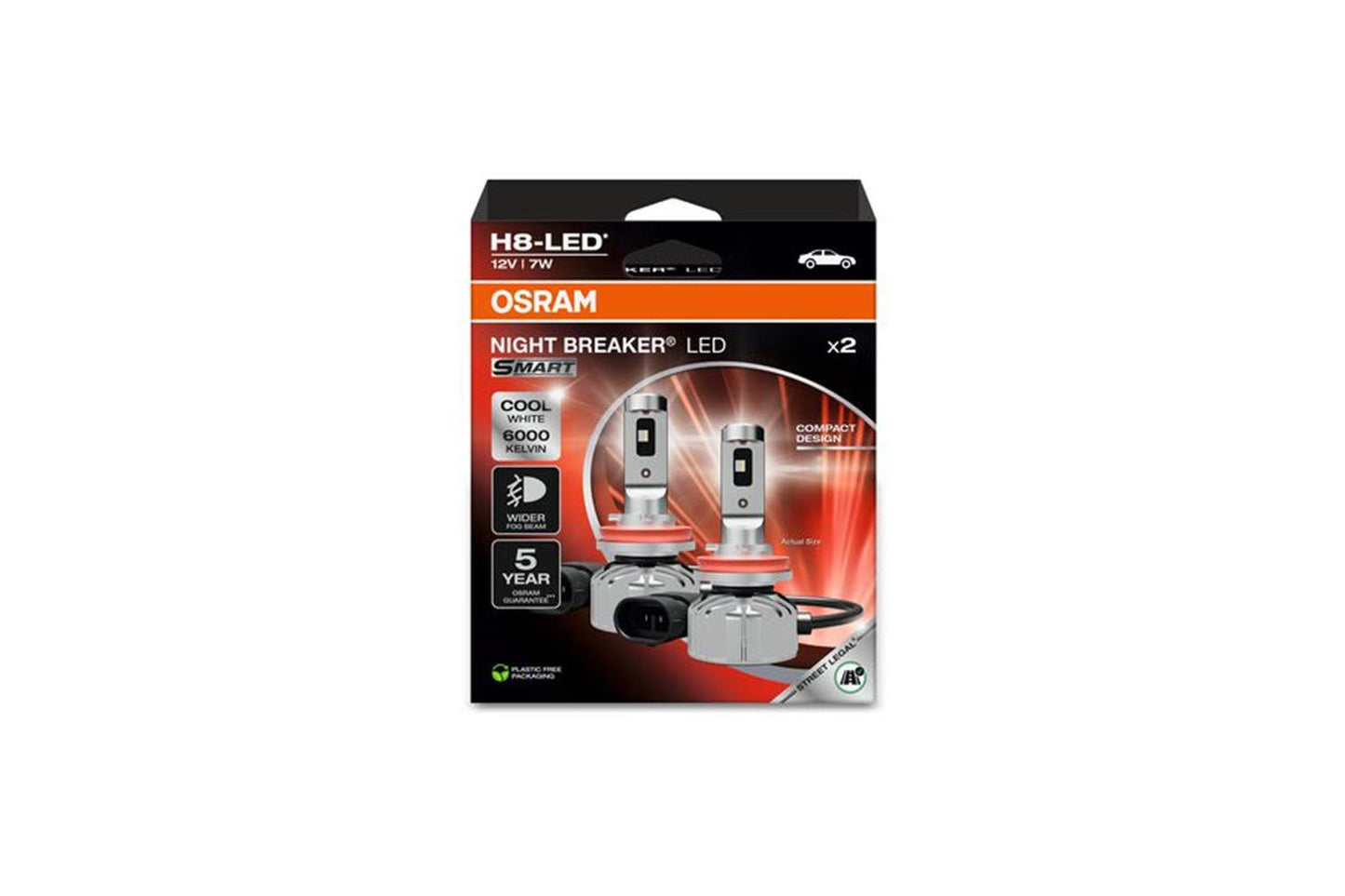 Osram NIGHT BREAKER® LED SMART (H8)