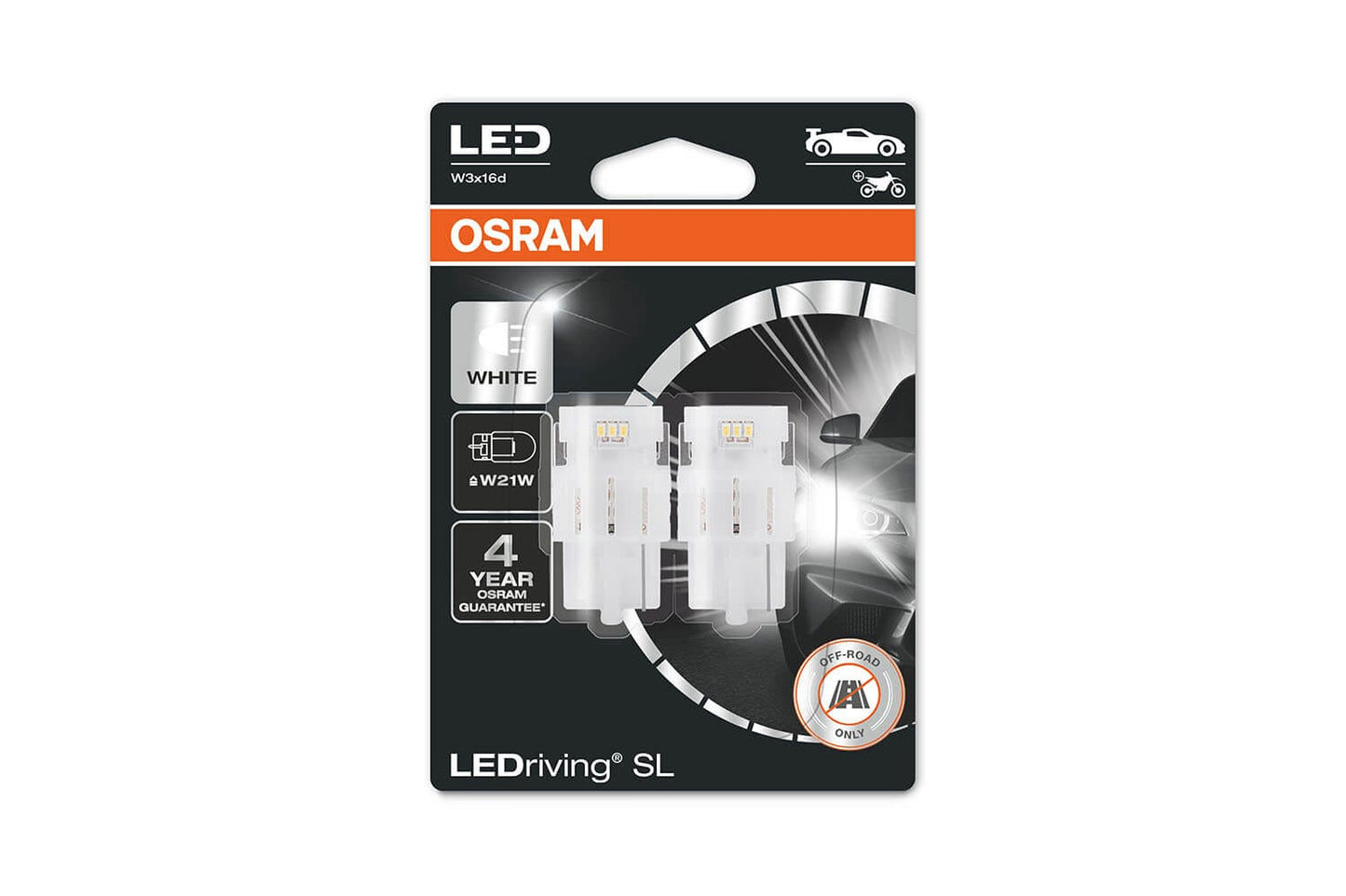 Osram LEDriving SL W21W 6000k (sett)