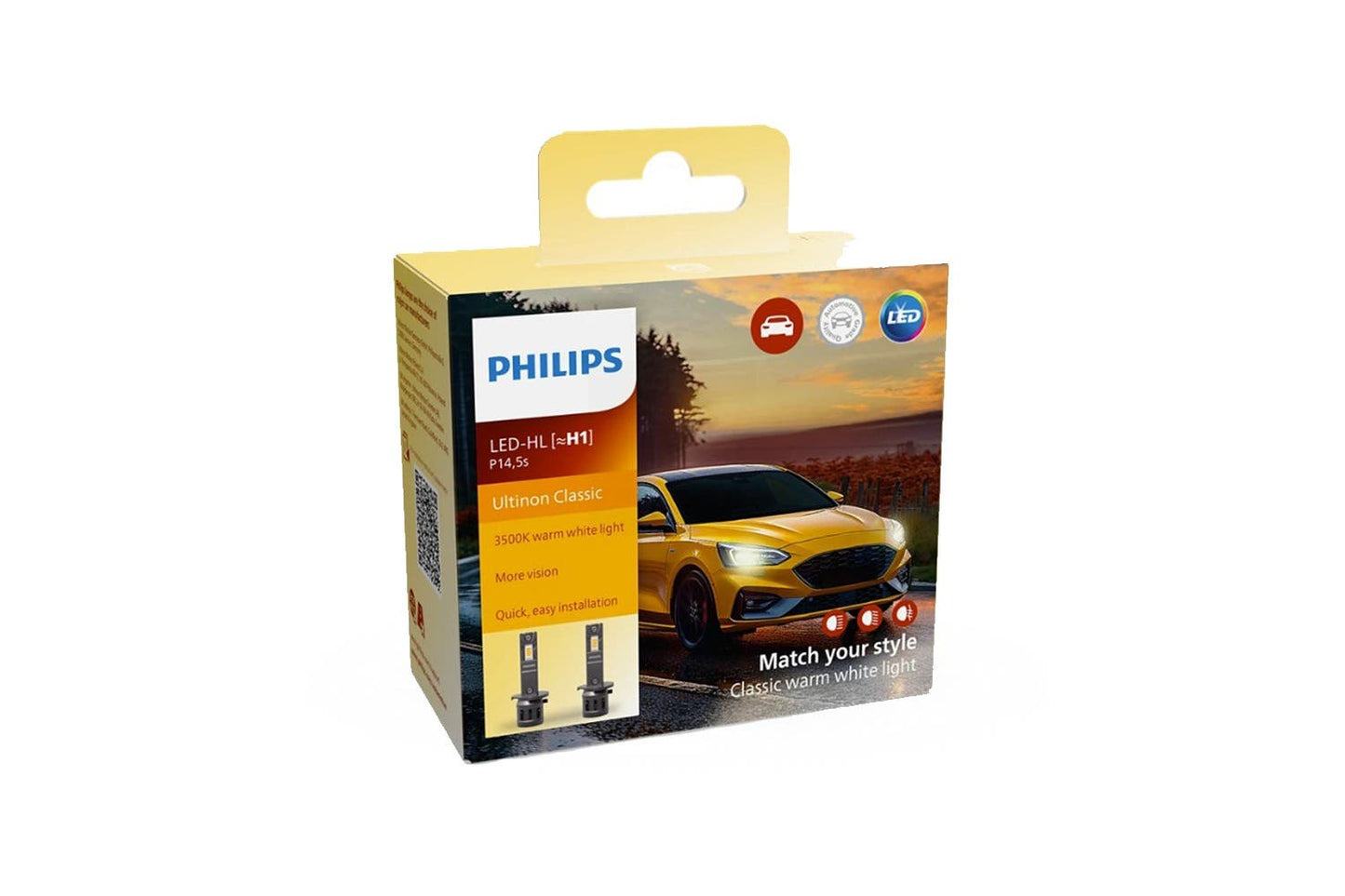 Philips Ultinon Classic H1 led