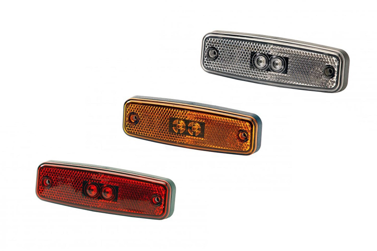 Truck-Lite Markeringslys (12v-24v, Hvit)