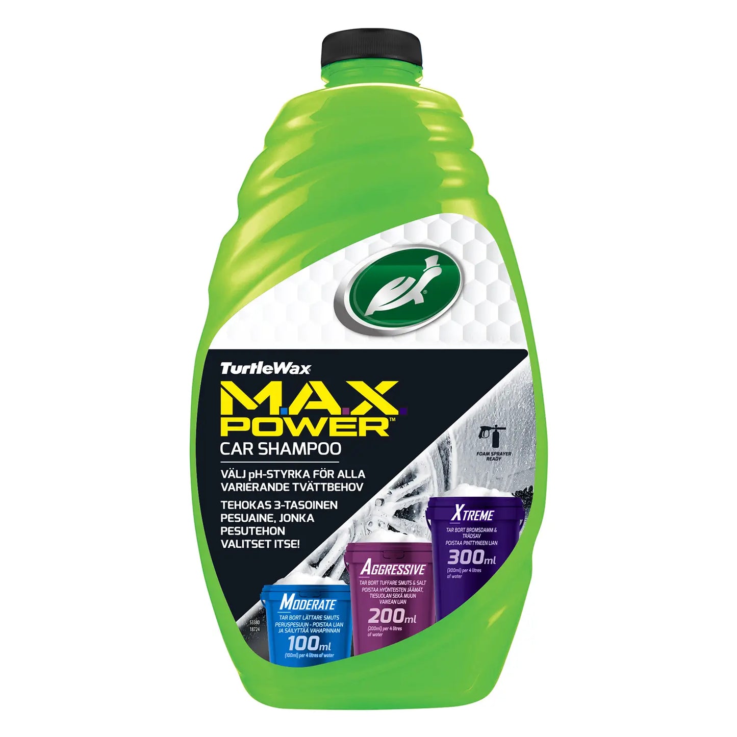 Turtle Wax MAX Power Car Wash shampoo 1,42L