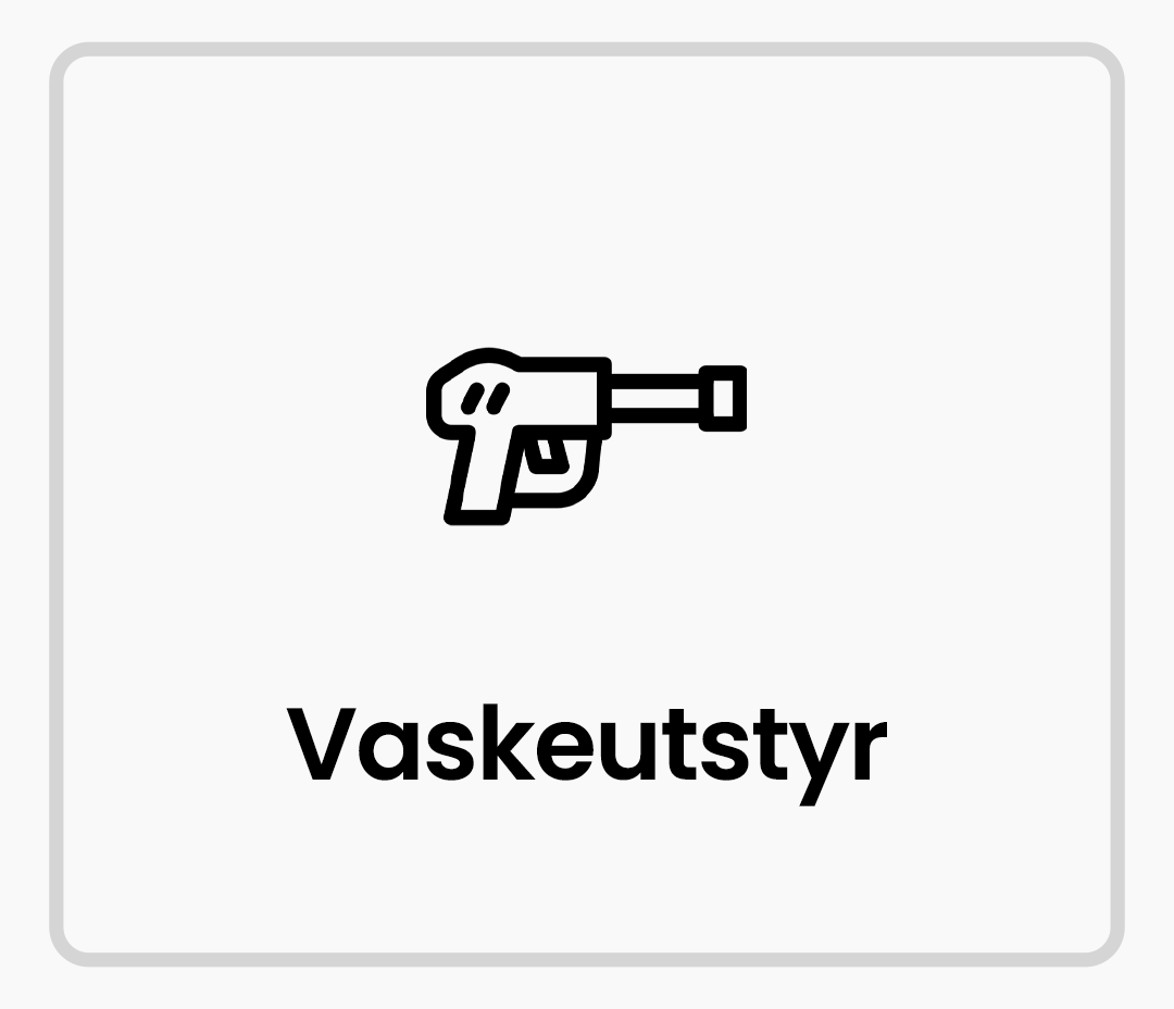 Vaskeutstyr