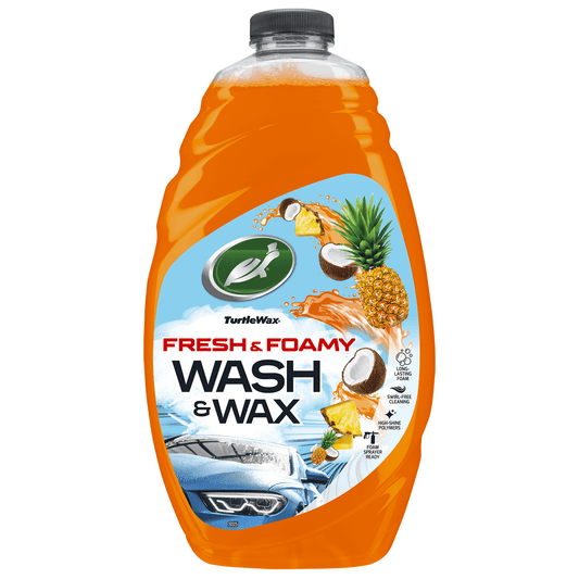 Turtle Wax Fresh & Foamy Wash & Wax