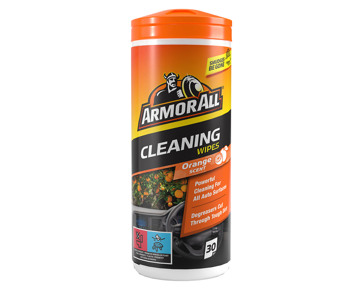 AA Orange Cleaning Wipes, Cannister 30 stk.