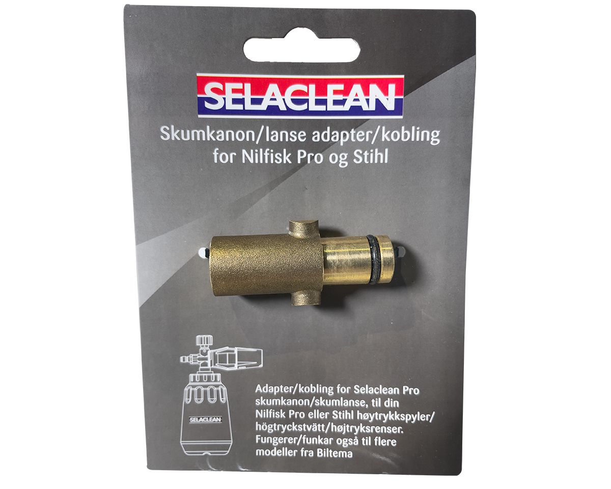 Adapter for Nilfisk Pro og Stihl