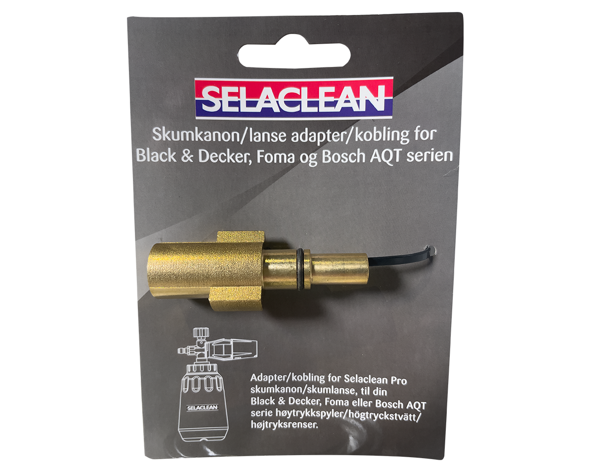 Adapter for Black & Decker, Foma og Bosch AQT serien