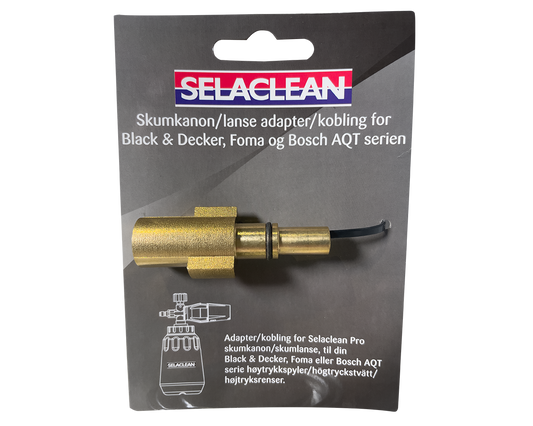 Adapter for Black & Decker, Foma og Bosch AQT serien