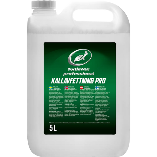 Turtle Wax Pro Kallavfettning Pro 5L