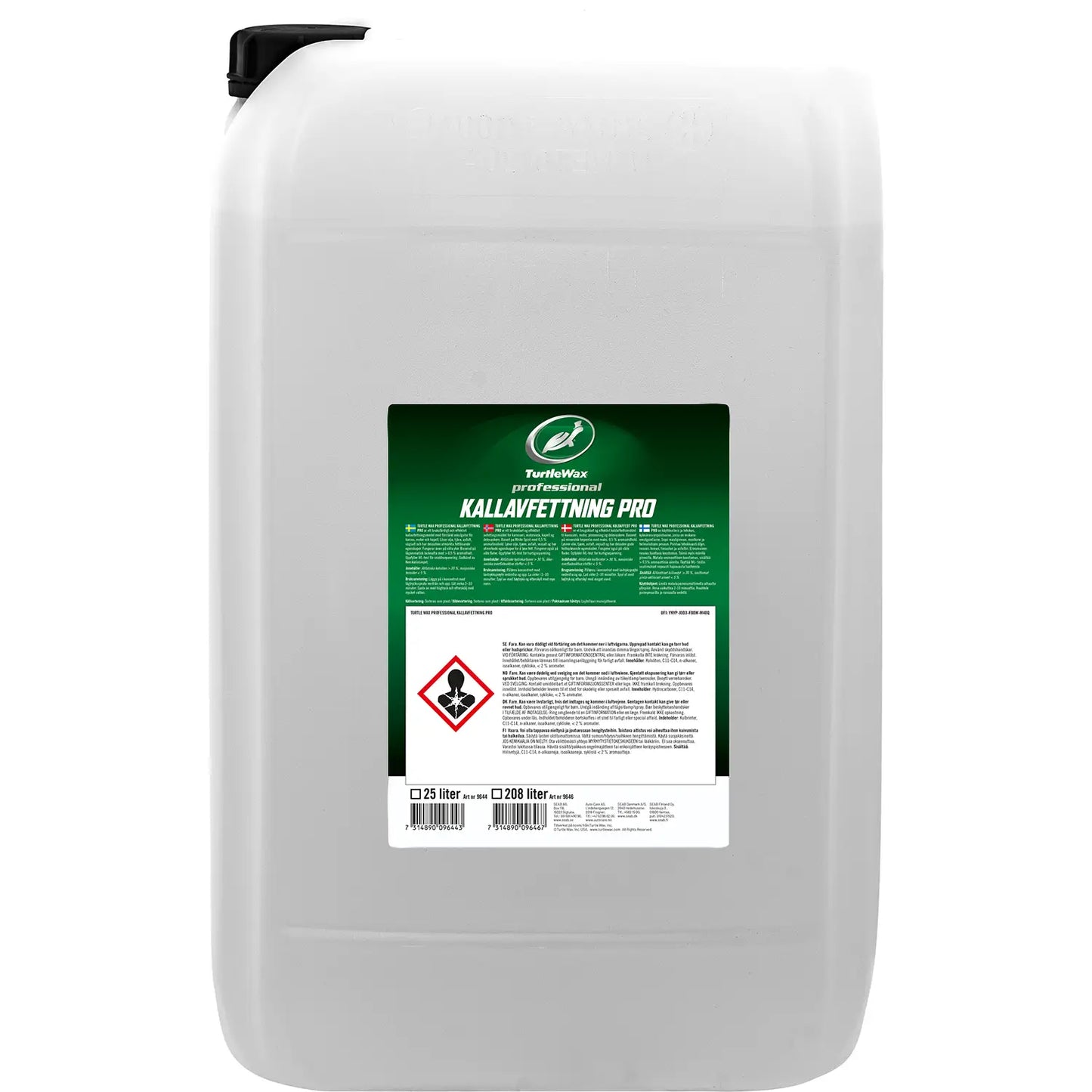Turtle Wax Pro Kallavfettning Pro 25L