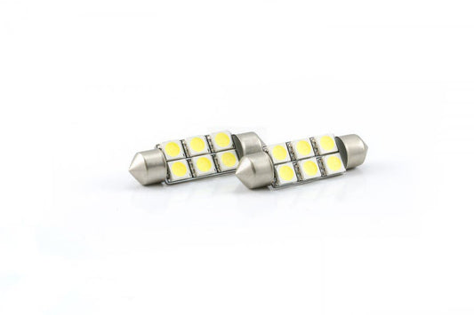 Lumen C5W LED 39 mm FARGET blå