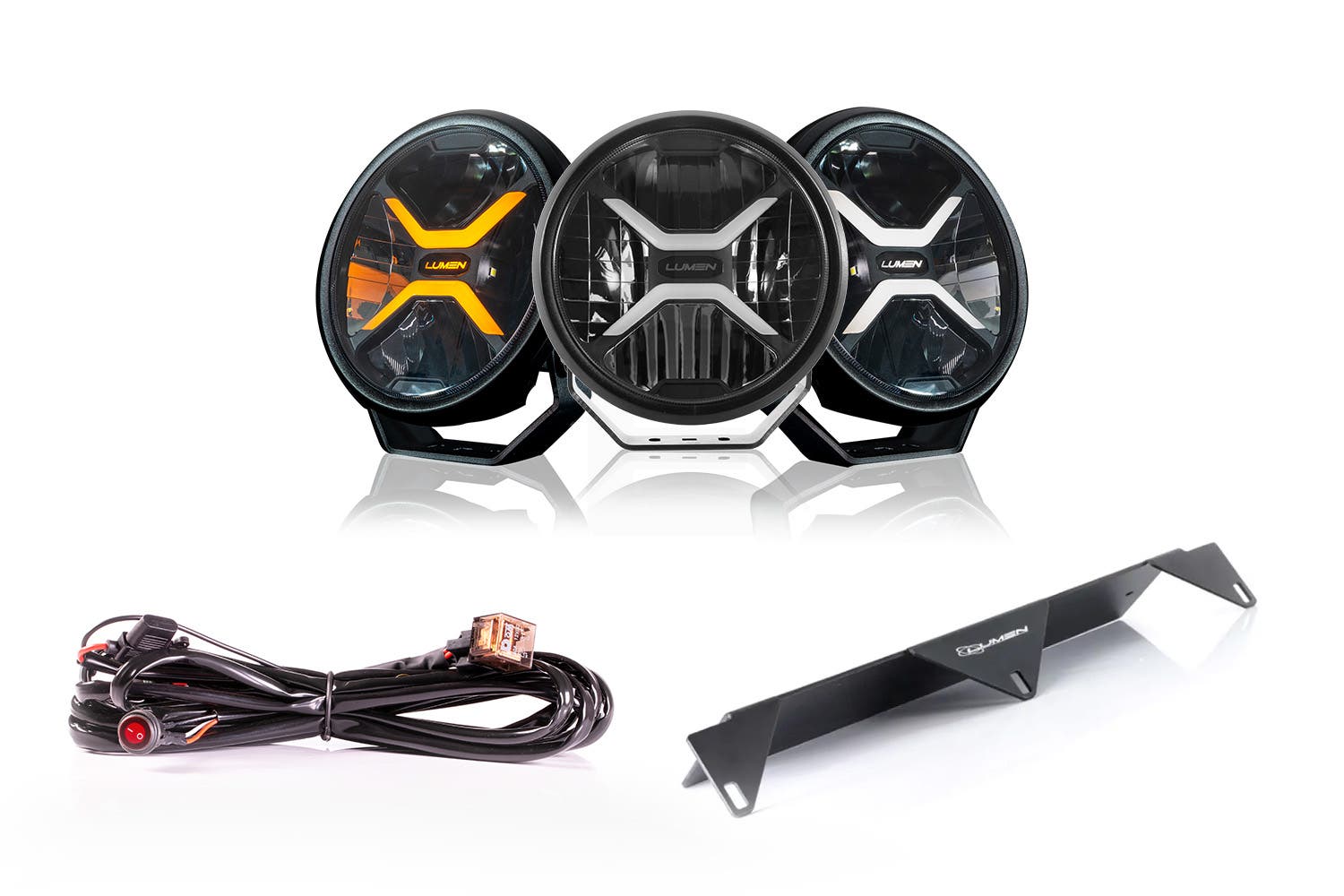 Lumen Cyclops CX9 trippel fjernlyspakke