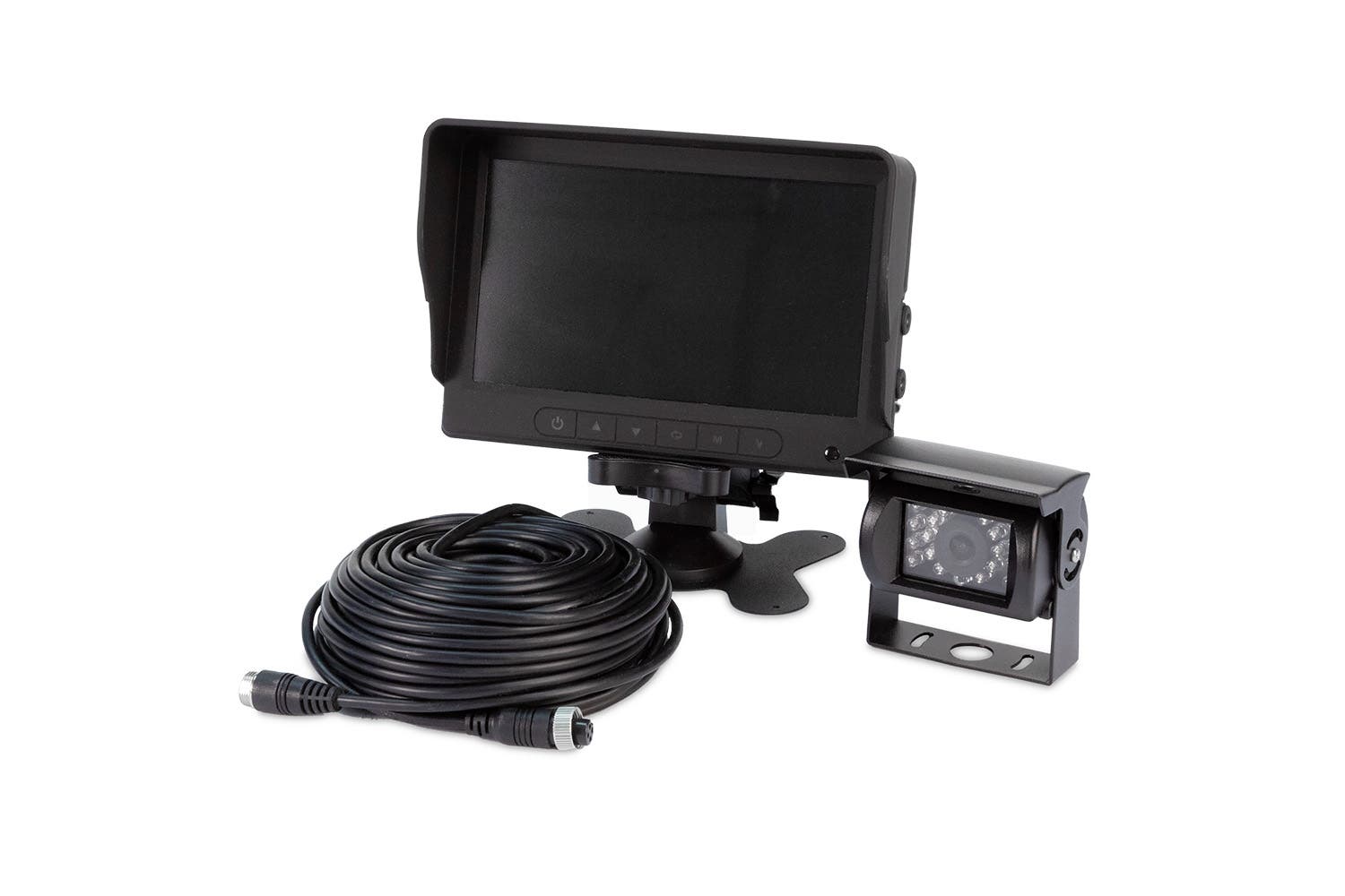 ECCO 7" LCD skjerm &amp;amp; kamera - kablet