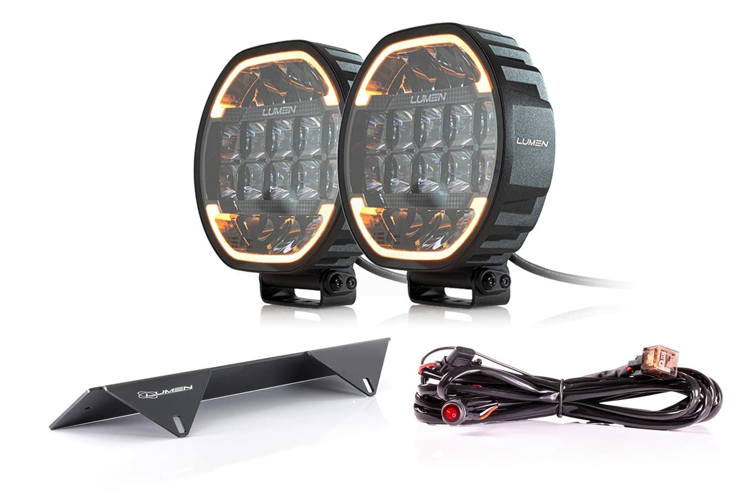 Lumen Cyclops HP7 LED dobbel fjernlyspakke