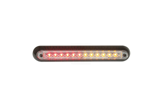 LED Autolamp M235 series Stop/tail/indicator black 12v