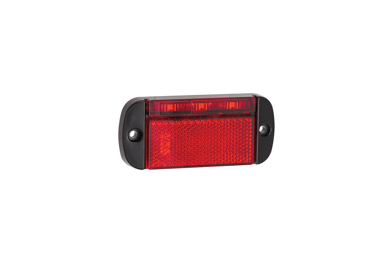 LED Autolamp M44 Low-profile rear marker black housing 12/24v