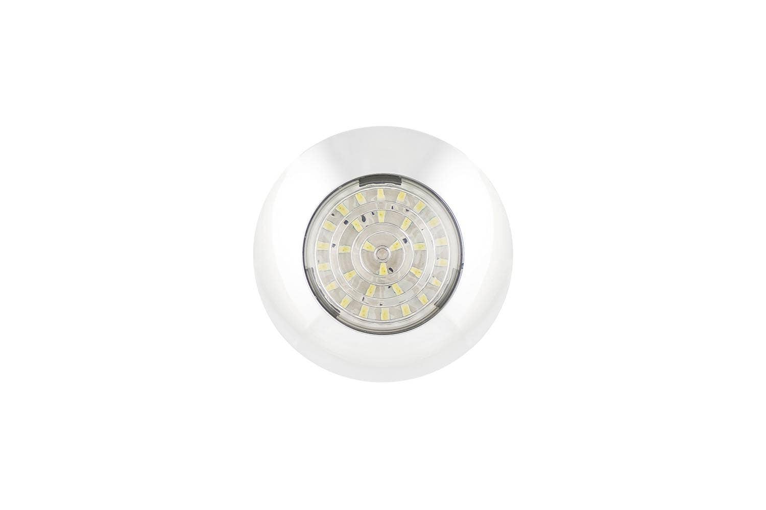 LED Autolamp Round interior lamp white 24v
