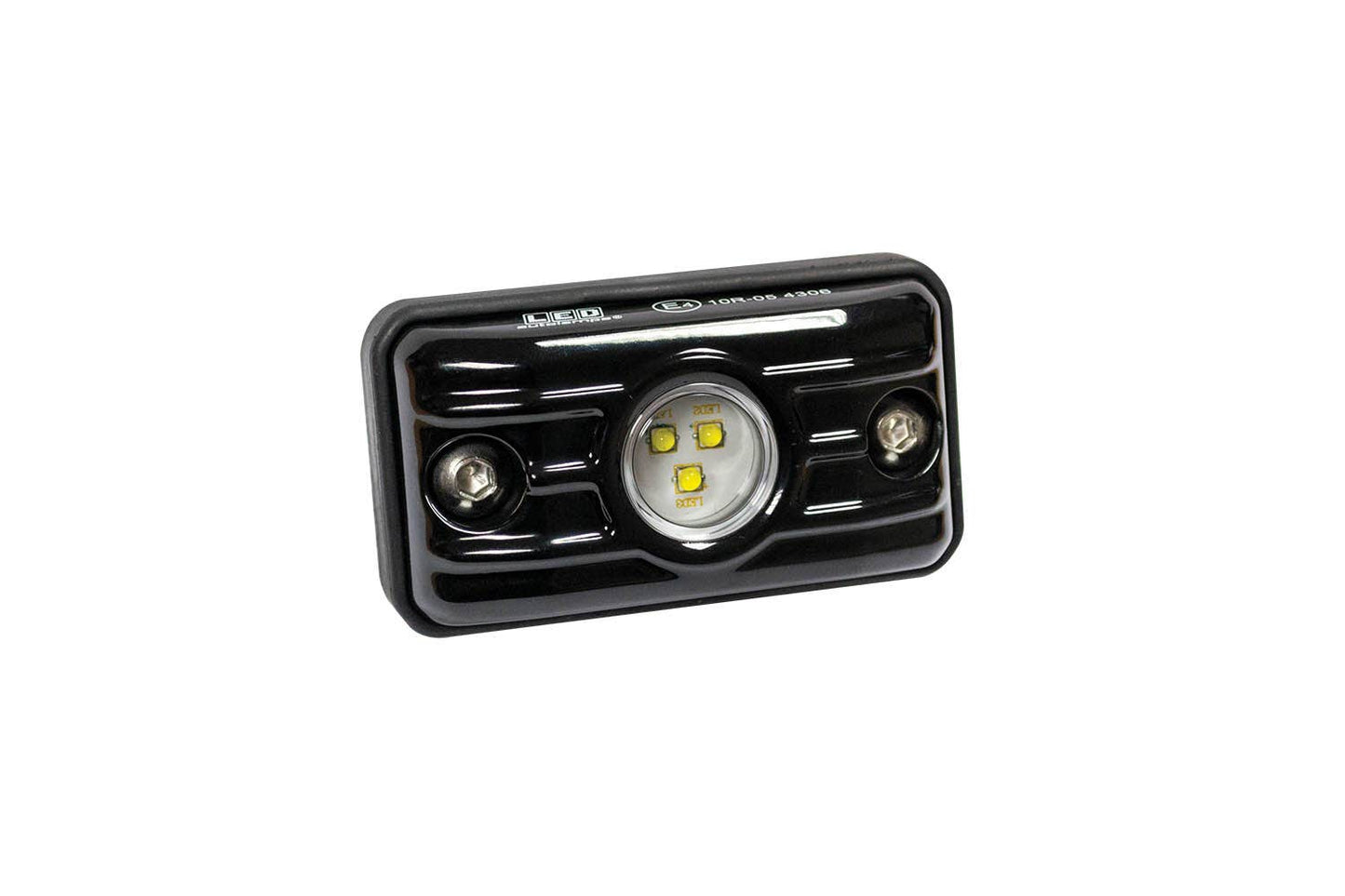 LED Autolamp 900 lumen HD compact lamp black, 12/24v