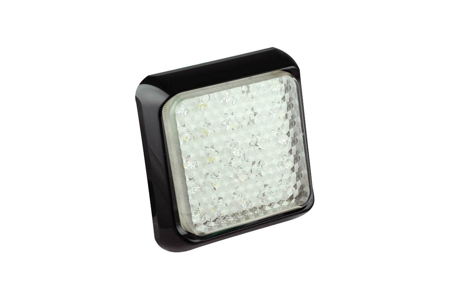 LED Autolamp M80 series Square reverse lamp black bracket