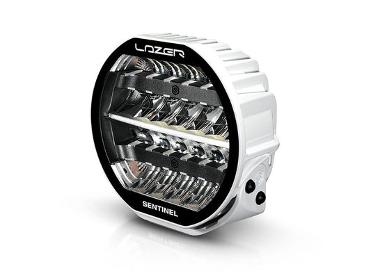 Lazer Sentinel 9" Highline (White) + Beacon