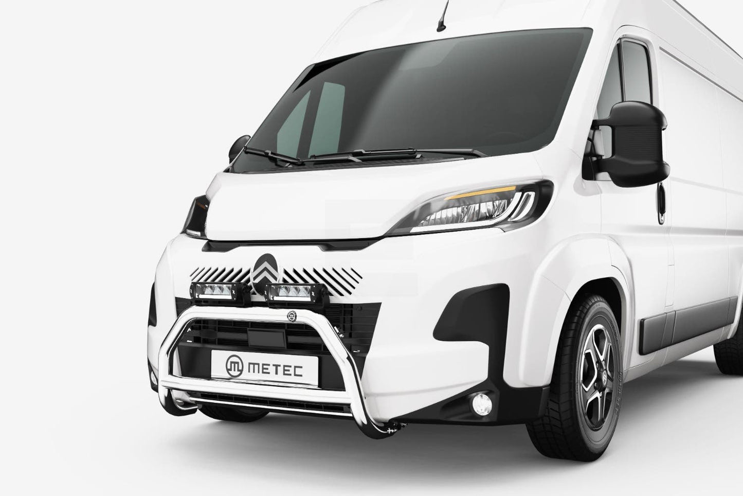 Metec kufanger Citroën Jumper 24 krom