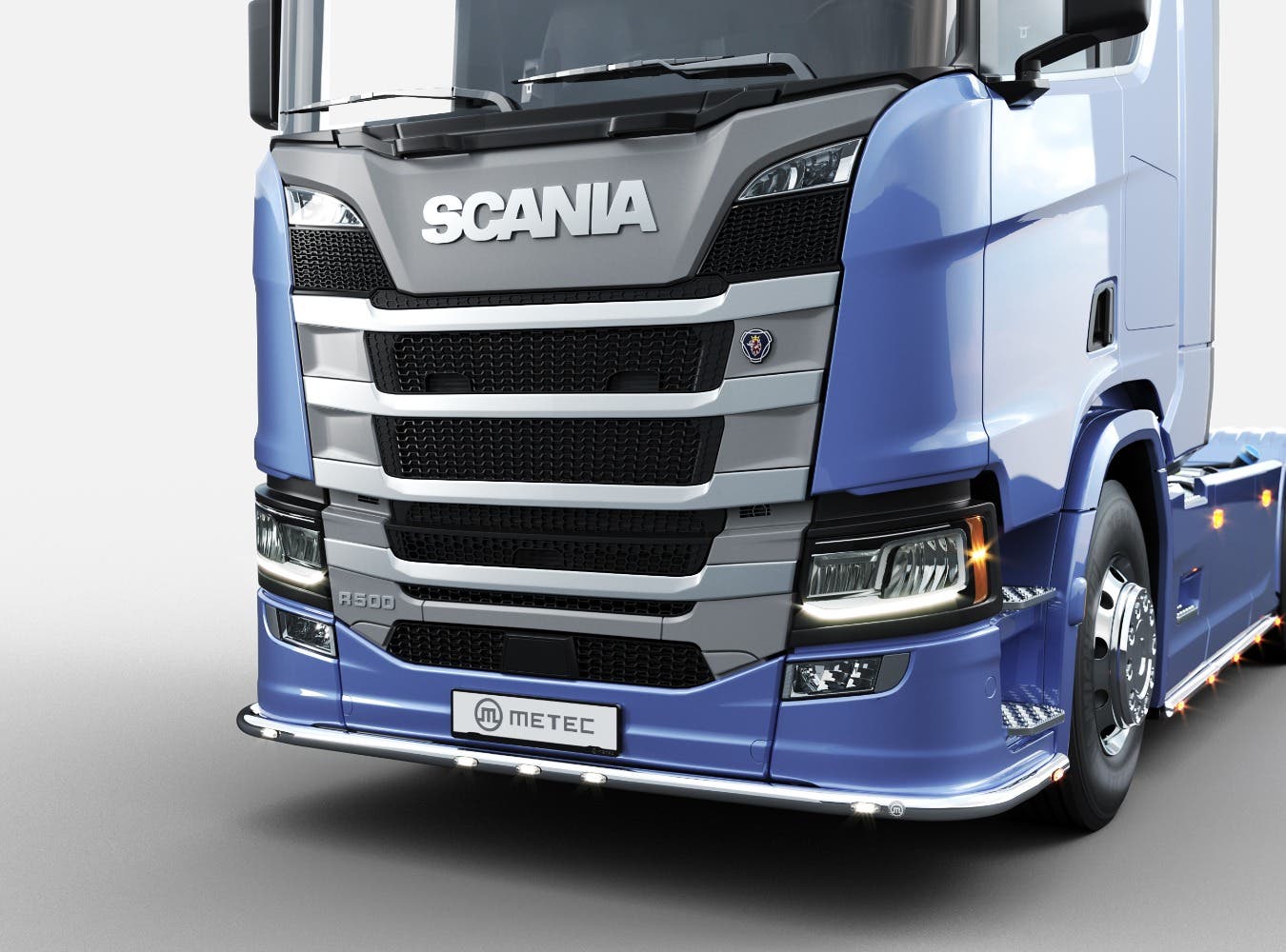 Metec kufanger Scania P - Serie F-Liner 16 krom v4
