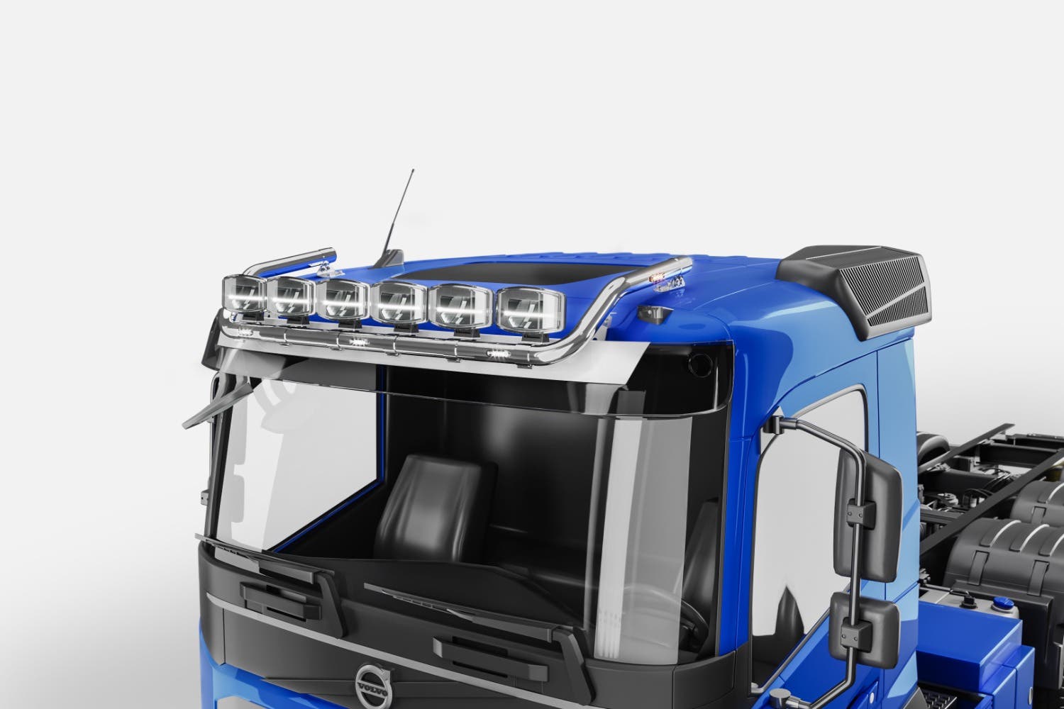 Metec Lampebøyle tak Volvo FM MAX 20 krom (A)