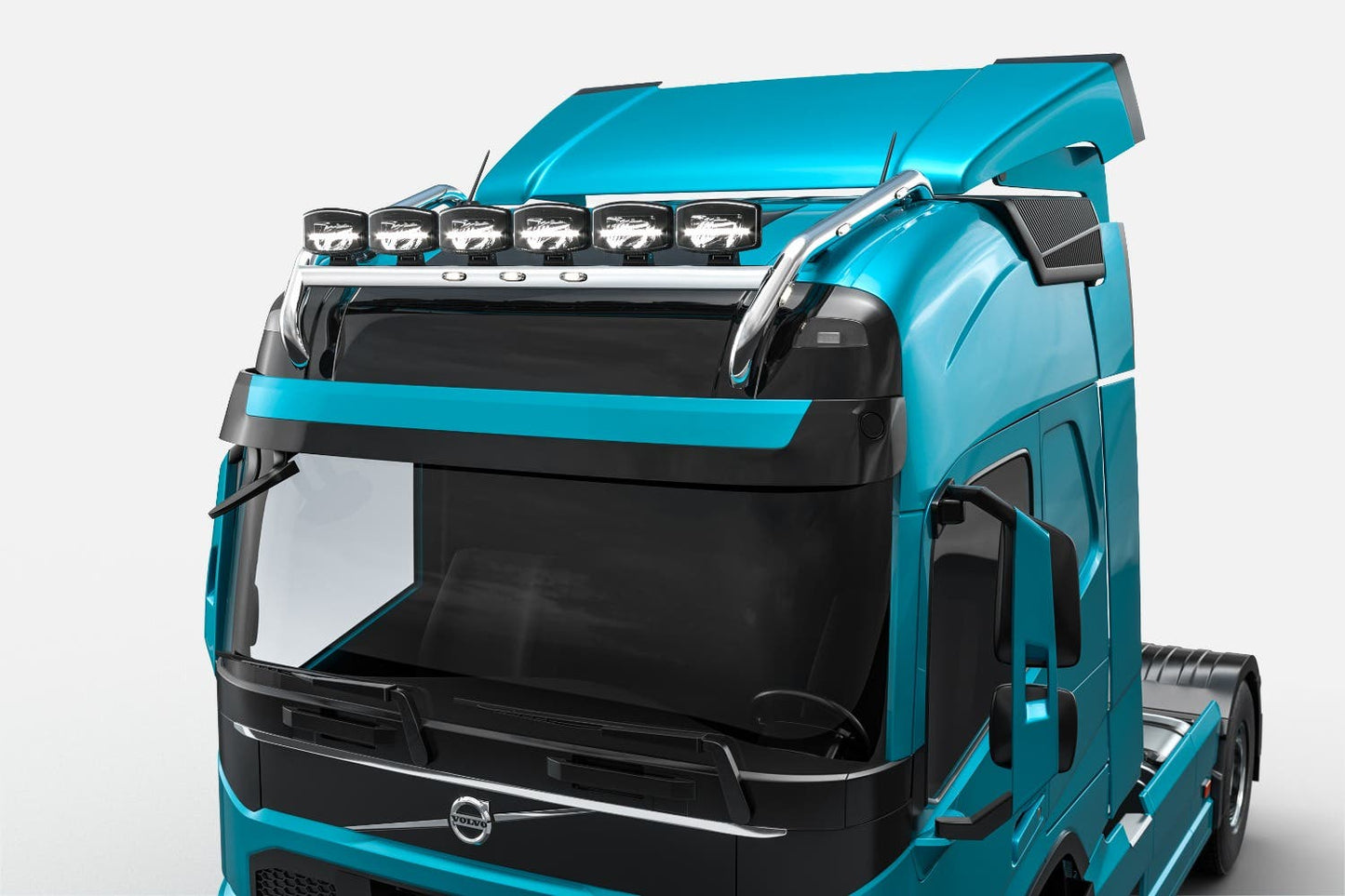 Metec lampebøyle tak Volvo FH Aero 24 krom