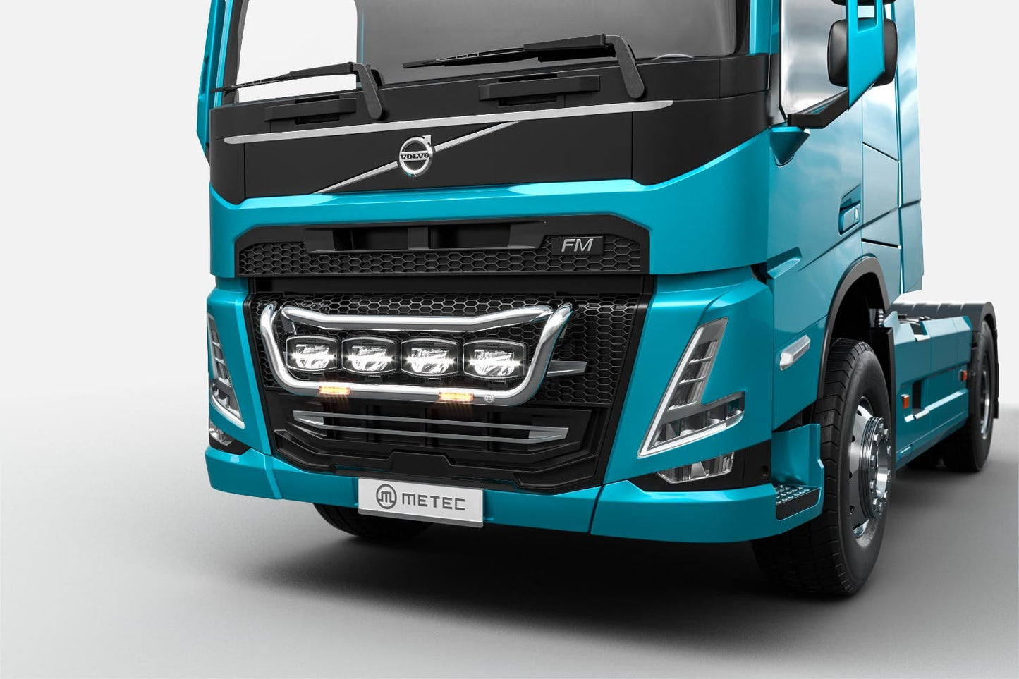 Metec Lampebøyle Volvo FM Tailor 20 krom (C)