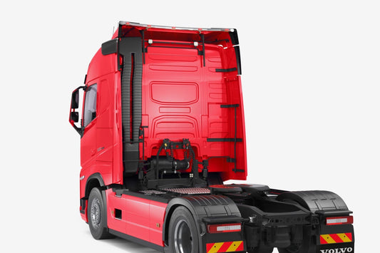 Metec Hyttebøyle øvre Volvo FH Aero R-RAIL 24 krom (B)