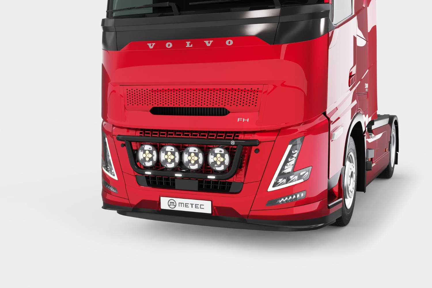 Metec Lampebøyle Volvo FH Aero Classic Aero 24 sort (B)