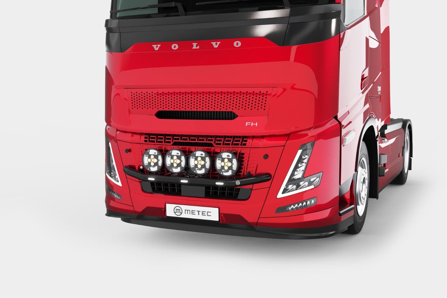 Metec Lampebøyle Volvo FH Aero City Aero 24 sort (B)