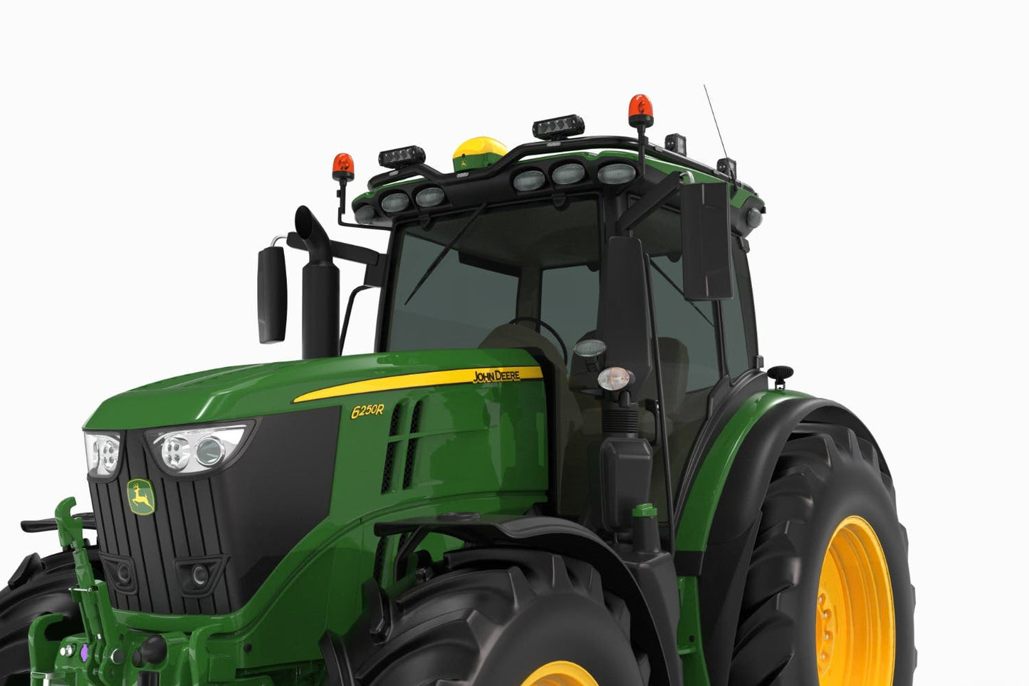 Metec Takbøyle John Deere 6R All-round 18 sort (C)