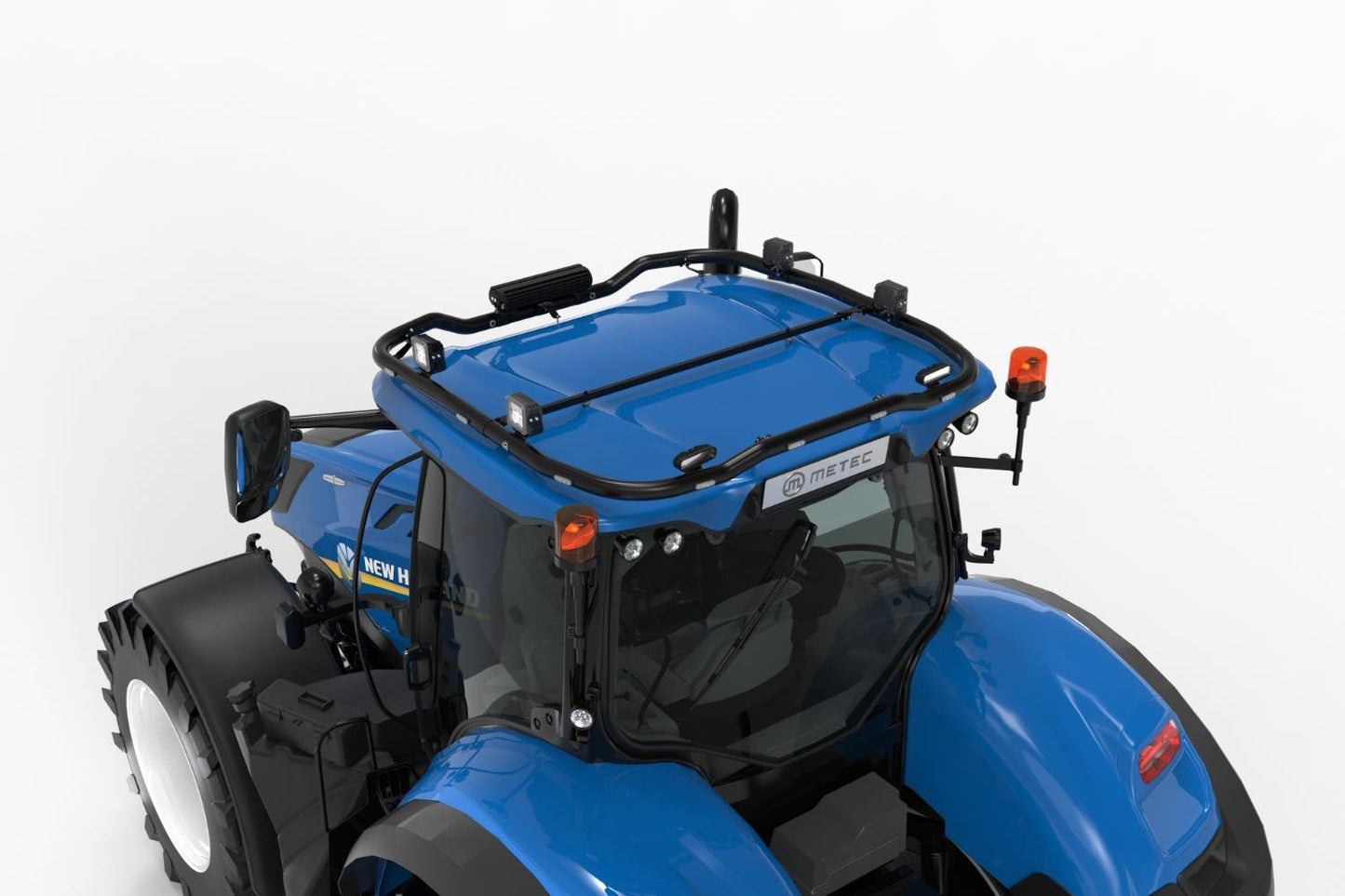 Metec Takbøyle New Holland T7 All-round 19 sort (C)
