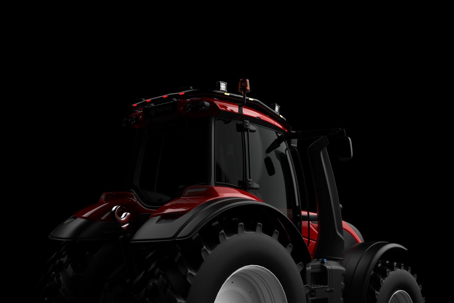 Metec Takbøyle Valtra T5 Serie All-round 21 sort (B)