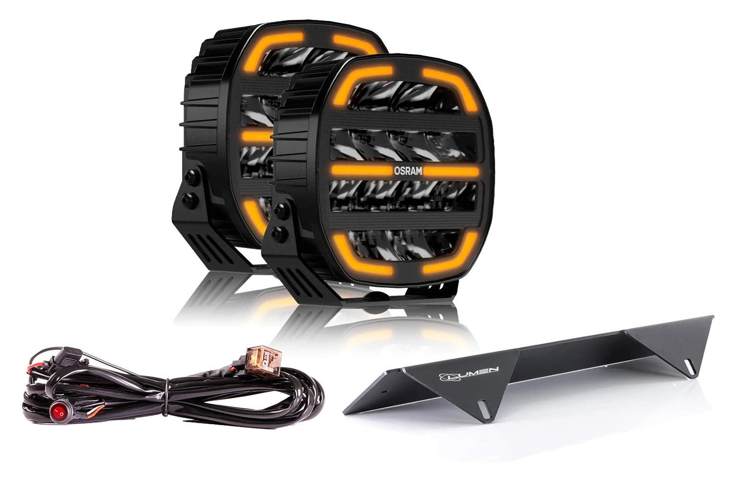 OSRAM LEDriving cube MX180 7'' dobbel fjernlyspakke