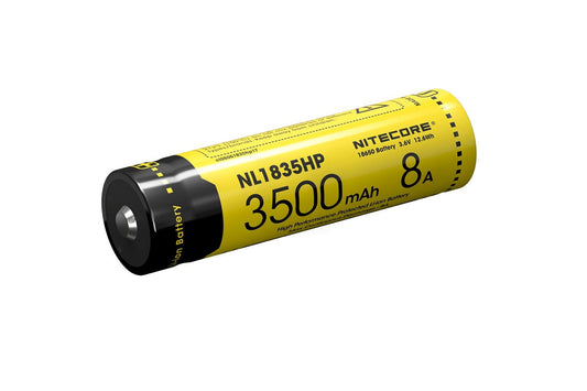 Nitecore 18650 batteri (3500 mAh)(8A output)