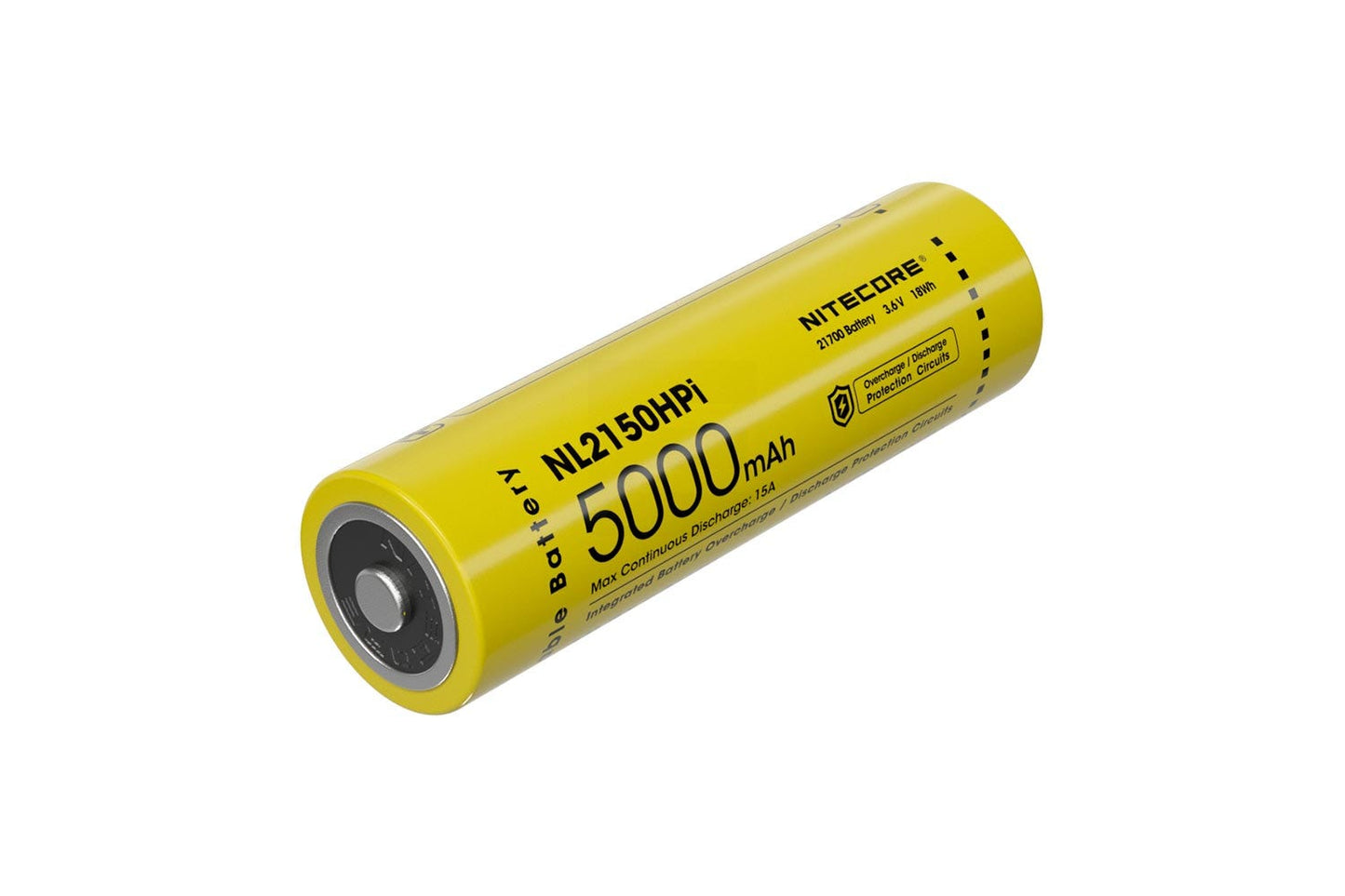 Nitecore 21700 batteri (5000 mAh)(15A output)